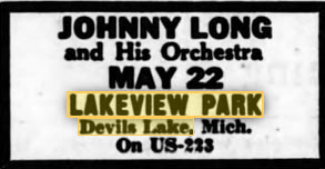 Devils Lake Amusement Park - May 16 1952 Ad For Lakeview Park (newer photo)